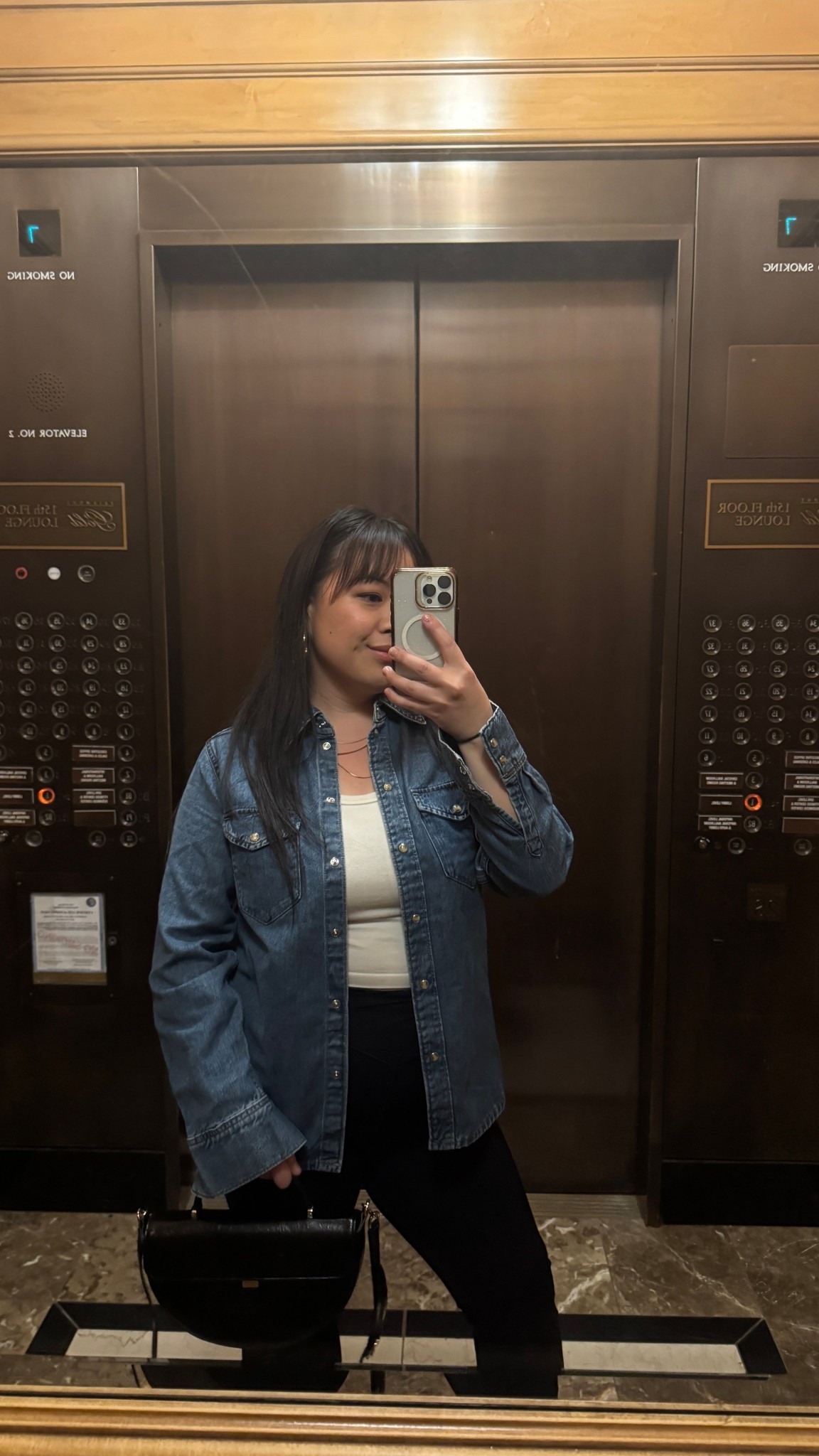 Denim Shirt

#LTKMidsize #LTKPetite