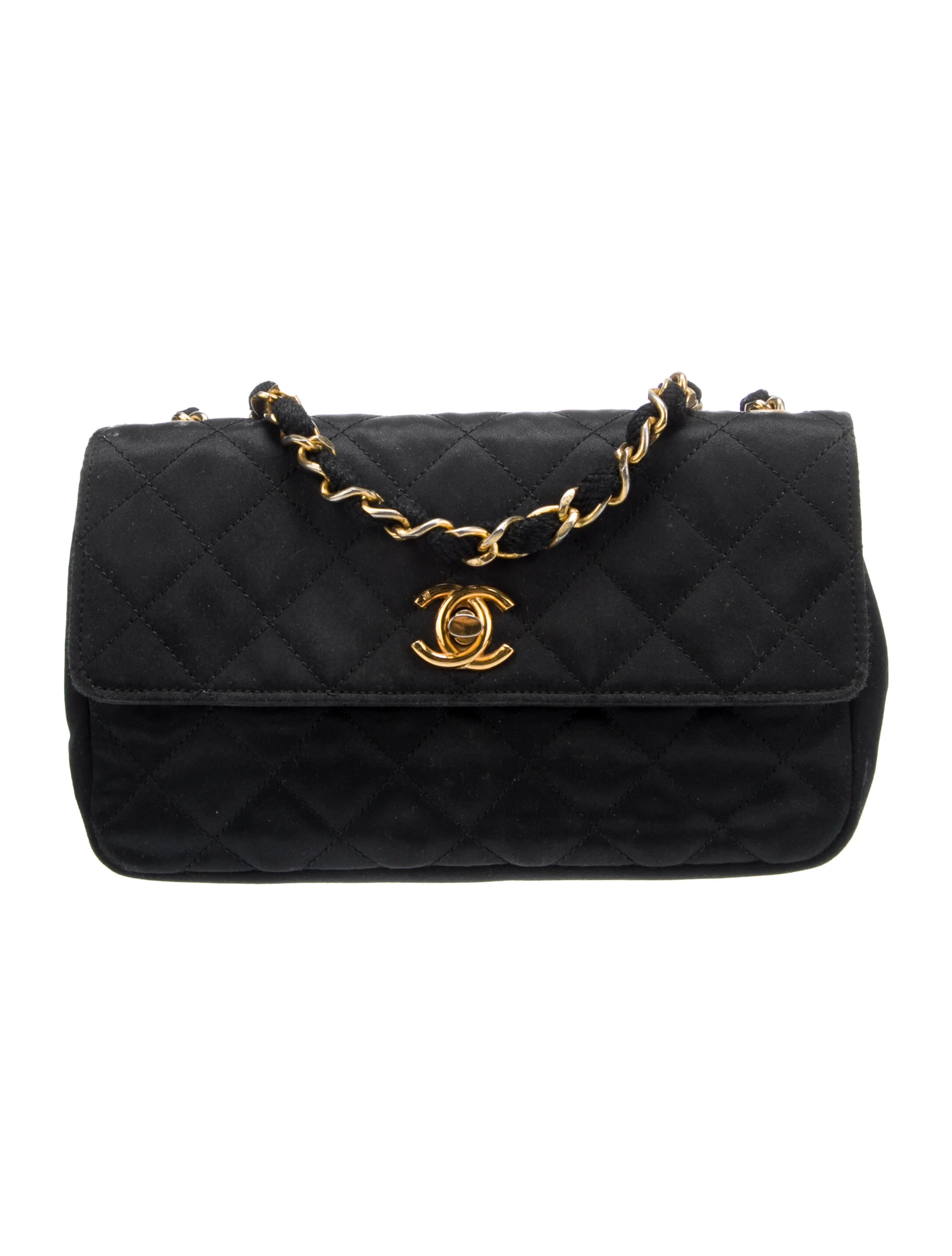 Mini Satin CC Crossbody Bag | The RealReal