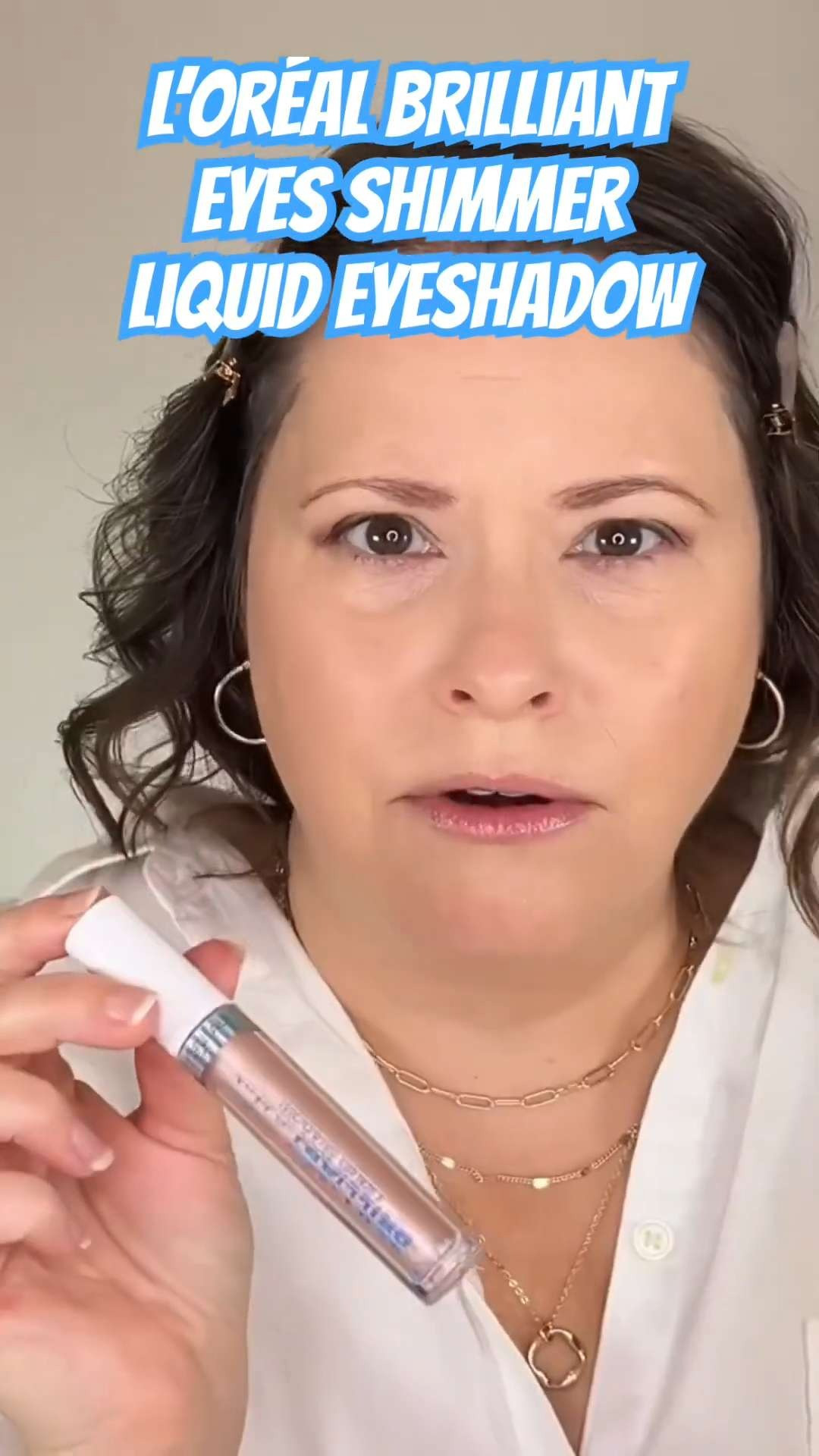 L'Oreal Brilliant Eyes Shimmer Liquid Eyeshadow - Competes with my higher end liquid eyeshadows! 

 #LTKOver40 #LTKFindsUnder50 #LTKBeauty