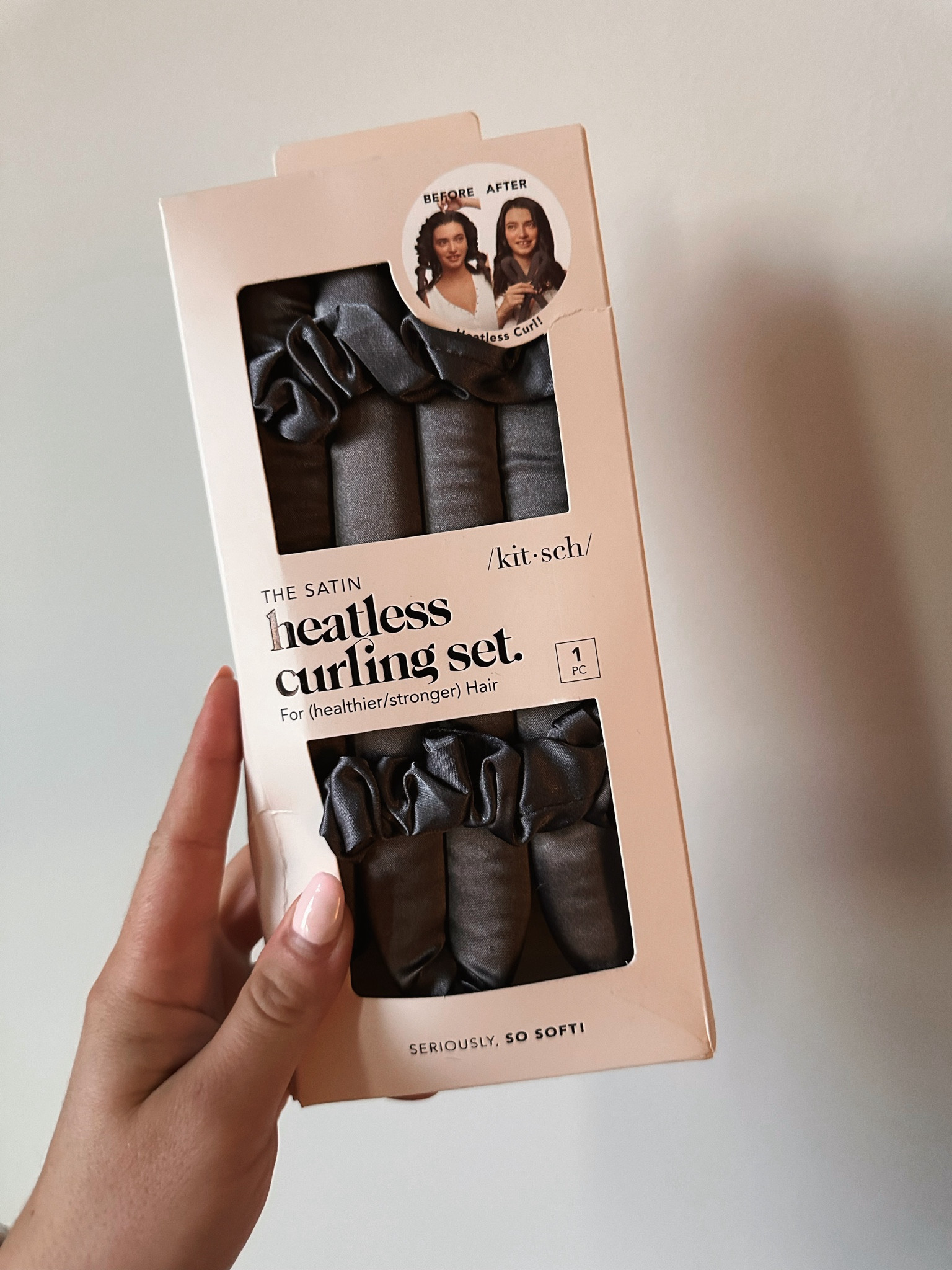 Kitsch Satin Overnight Hair Curling Set - Heatless Curlers and Curling Headband for Soft Curls While Sleeping - Charcoal!

Easy hair style, hair care, curly hair , hair tutorial 

#LTKFallSale #LTKSaleAlert #LTKBeauty