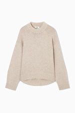 CHUNKY PURE CASHMERE CREW-NECK JUMPER | COS UK