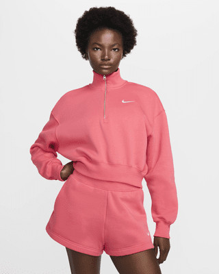 Women's 1/2-Zip Cropped Sweatshirt | Nike (US)