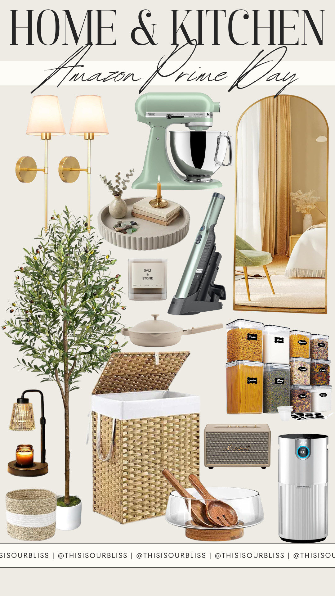 🚨 Kitchen & Home Prime Day Deals 🚨

The deals are GOOD this year! I'm sharing the best discounts on kitchen gadgets, organization favorites, home upgrades, and more.

These are products I own, love, or have had on my wishlist. ✨ Shop everything through my links below before the deals disappear! 

 #LTKHome #LTKSaleAlert