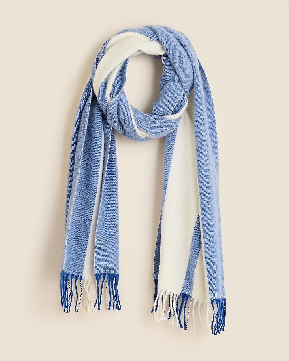 Wool-blend scarf in stripe | J. Crew US
