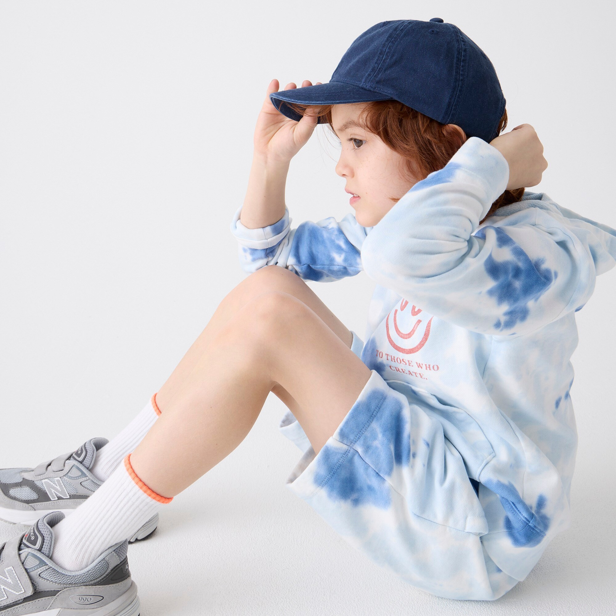 Boys' tie-dyed sweatshirt | J. Crew US