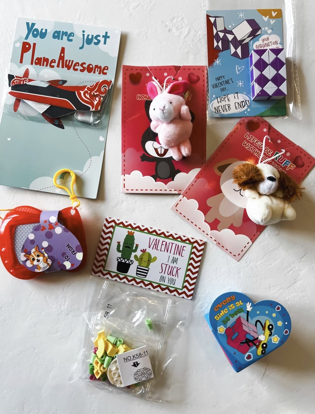 We rounded up a TON of NON candy Vday classroom ideas for you!

Kids Valentine’s classroom cards
Valentine exchange ideas for school
Heart-themed party favors
Cute non-candy Valentines
Personalized kids Valentines
Valentine goodie bag fillers
Small toys for Valentine’s Day
Festive classroom treats
Valentine stickers and tattoos

#LTKSaleAlert #LTKValentine #LTKKids