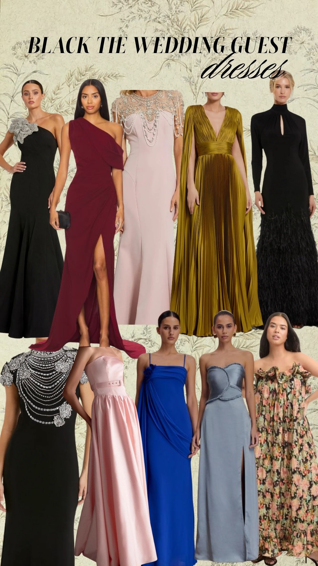 I love a reason to dress up. These were my top contenders for the wedding I went to but didn’t buy. I’ll be thinking about the green cape dress for a long time. 

#LTKWedding #LTKStyleTip #LTKParties