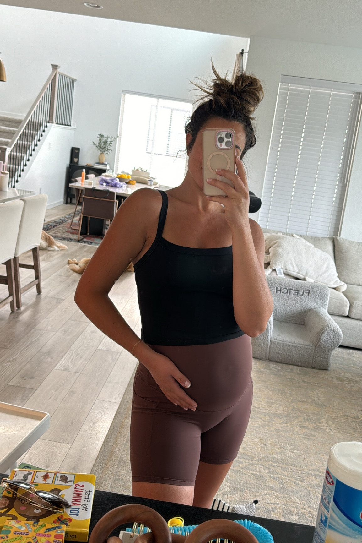 33 weeks pregnant - activewear!  

#LTKActive #LTKBump #LTKFitness