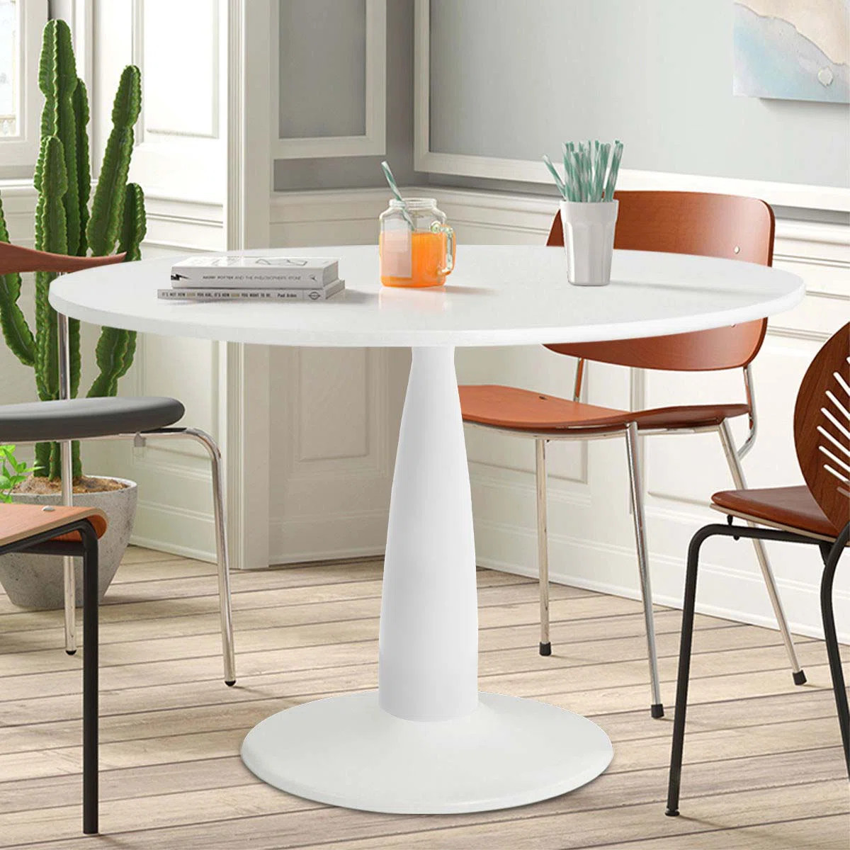 Mercury Row® Seibold 35" Pedestal Dining Table & Reviews | Wayfair | Wayfair North America