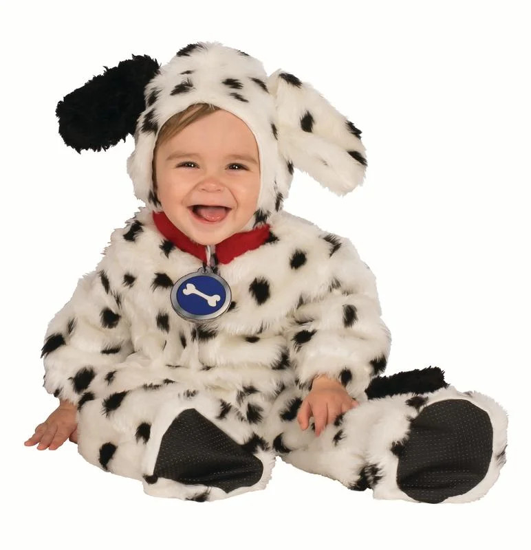 Infant Way to Celebrate Dalmatian Halloween Costume 12-18M, Black and White - Walmart.com | Walmart (US)