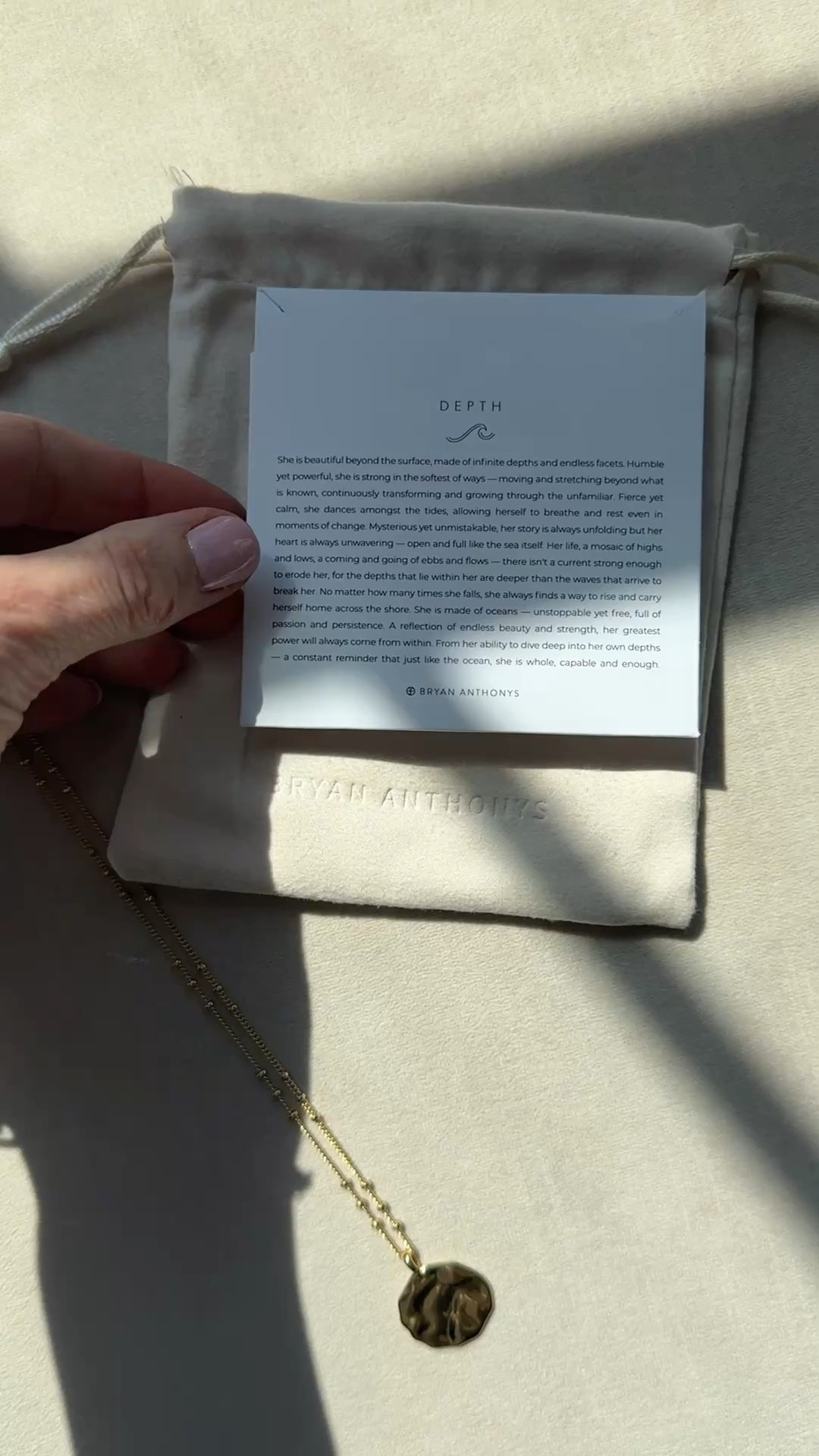 I love jewelry that feels personal, and this piece from Bryan Anthonys is exactly that. Minimal, meaningful, and easy to layer — it instantly elevates even the simplest outfits. Packing this for vacation because it gives that effortless, polished look without overthinking it.

Gold jewelry, everyday jewelry, layering necklace, meaningful jewelry, vacation accessories, minimalist style, elevated basics.

#jewelry #goldjewelry #everydaystyle #minimalstyle #accessories


#LTKgrwm #LTKmomlife #LTKootd