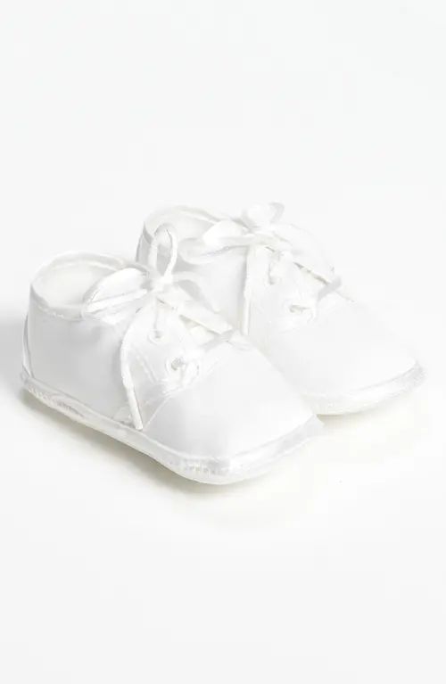 Little Things Mean a Lot Matte Satin Shoe in White at Nordstrom, Size 2 | Nordstrom