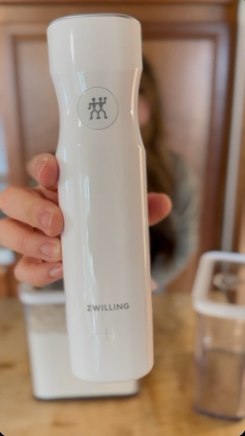 You guys it’s the New year, lets get those pantries organized. The Zwilling CUBE fresh and save cube system s a stylish, space-saving vacuum storage solution for dry goods. The system includes vacuum-compatible lids to help you easily and efficiently organize your pantry while reducing food spoilage and waste. With the vacuum pump, you can seal the tight-fitting lids of your dry ingredients, then store them in your pantry to keep foods fresher longer and maximize flavor. I love that I can clearly see if we’re running low on our staples and the vacuum sealer is even fun for my toddler to help push the button. These streamlined containers are available in 9 sizes. Head over to my LTK and maximize your kitchen storage to kick off 2024! #freshandsave #zwilling1731 #foodstorage #kitchenorganization #vaccuumsealing 

#LTKhome #LTKkids #LTKfamily