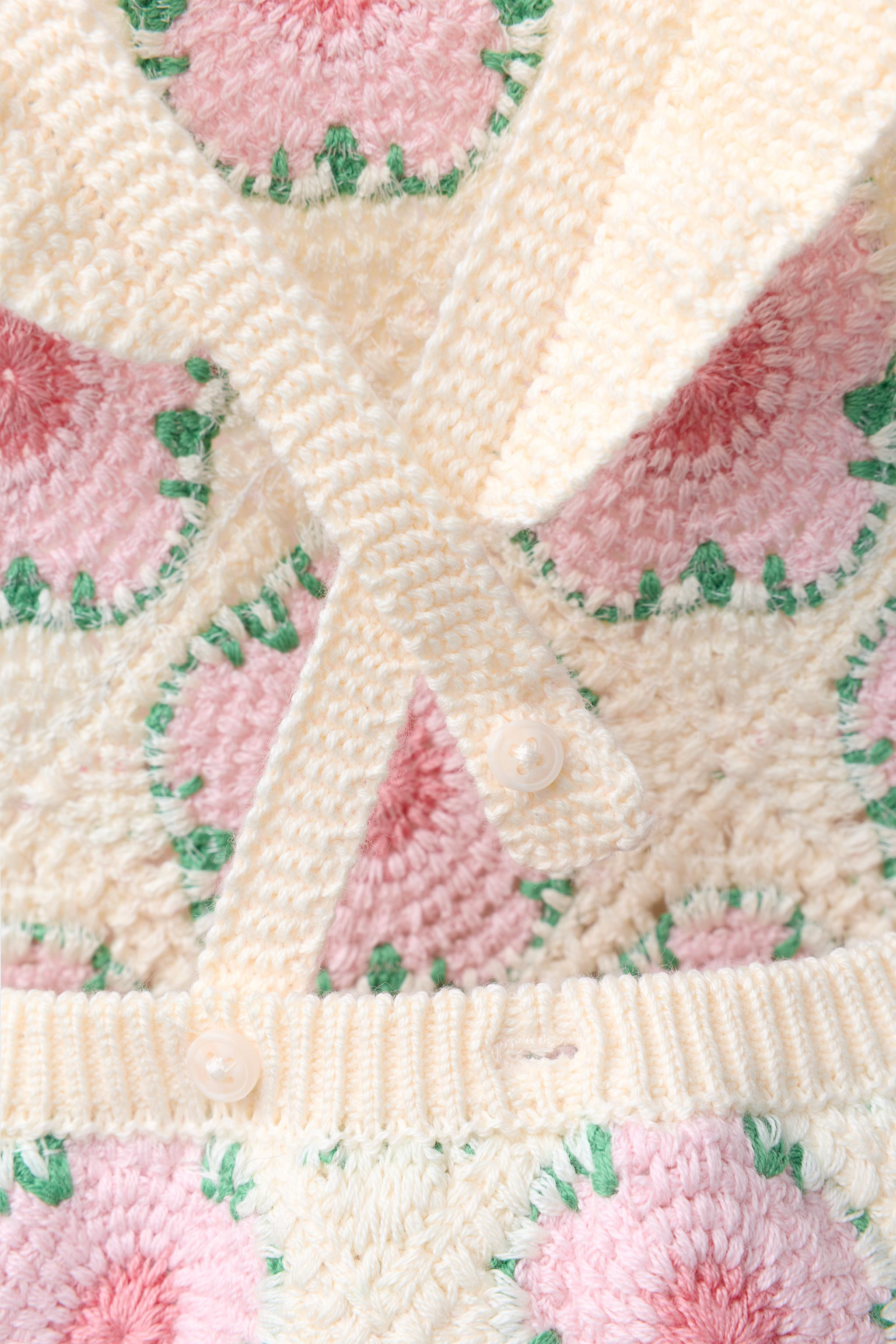 CROCHETED FLOWER ROMPER | Zara US