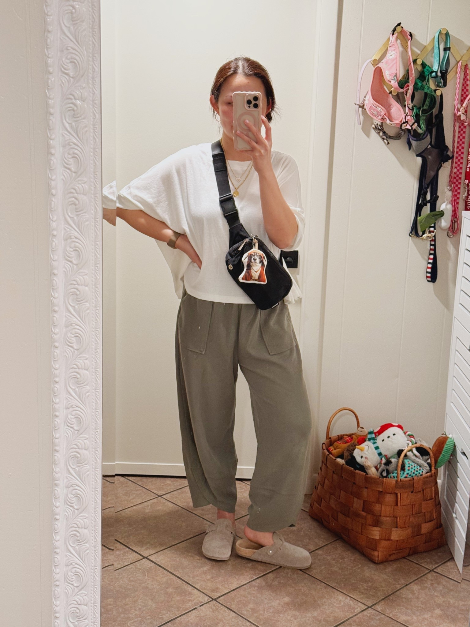 Casual warm day around town wearing the comfiest outfit. My Lululemon belt bag is on sale and comes in different colors. I wear them all the time walking my dogs, grocery shopping and running errands! Go check it out!

#LTKStyleTip #LTKSaleAlert #LTKFindsUnder50