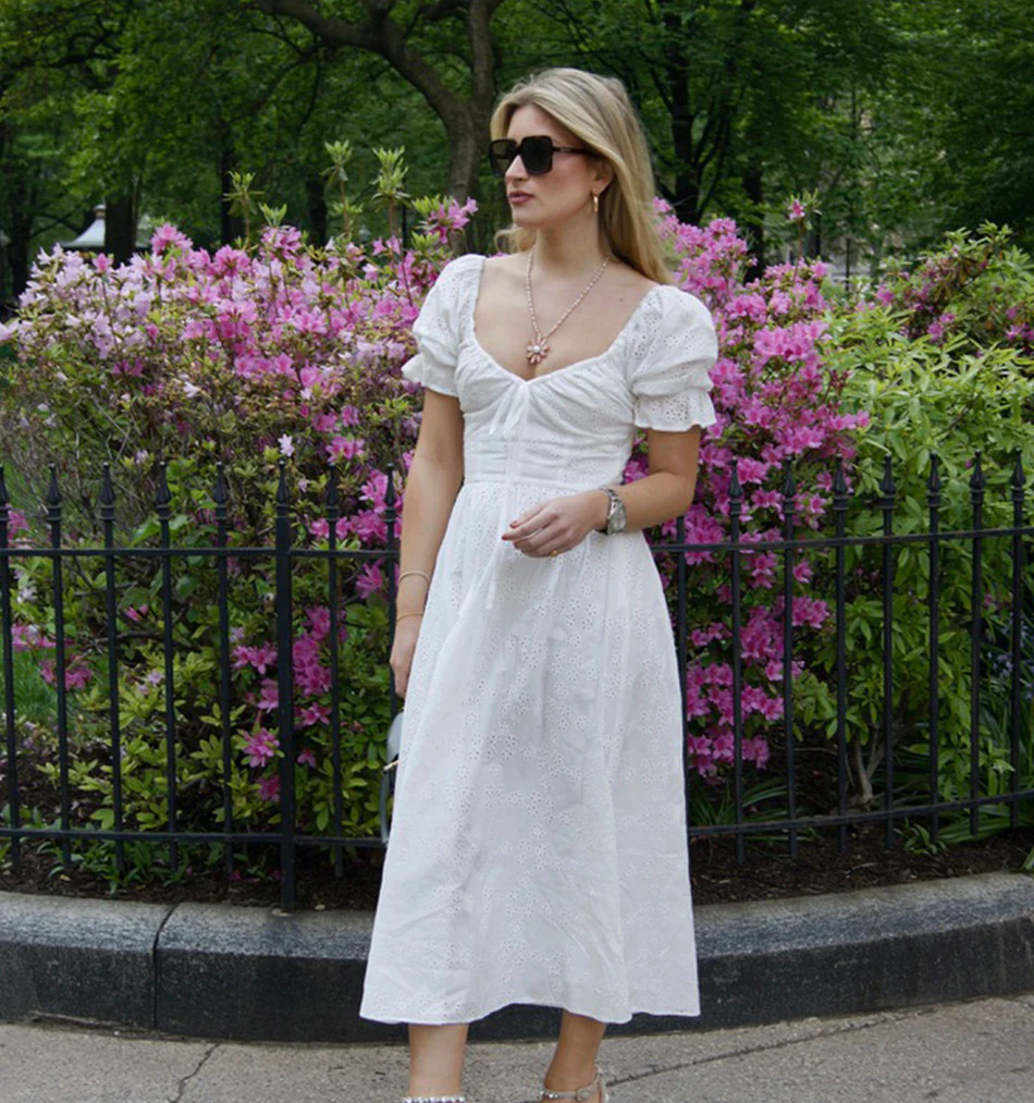 The Eyelet Ophelia Dress | Hill House Home