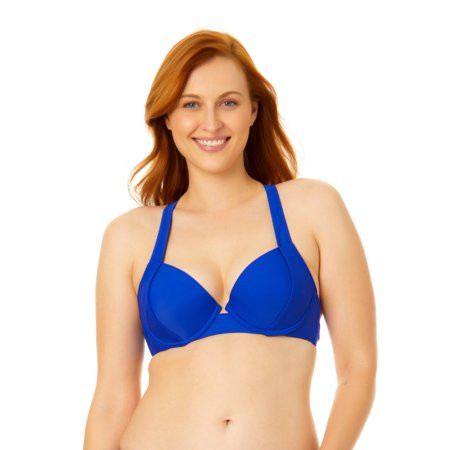 Time and Tru Women s Swim Top | Walmart (US)