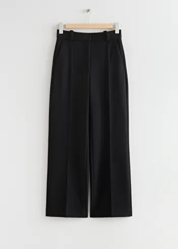 Wide Press Crease Trousers | & Other Stories US