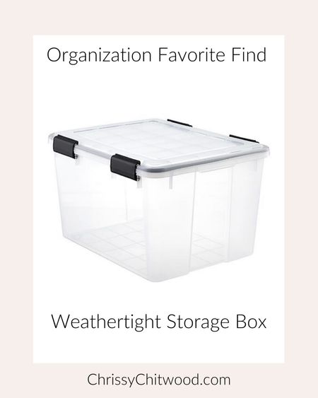 Organization Favorite Find: These weathertight storage boxes are great for organizing the garage!

organize, home find, plastic storage bins 

#LTKhome #LTKunder50 #LTKFind