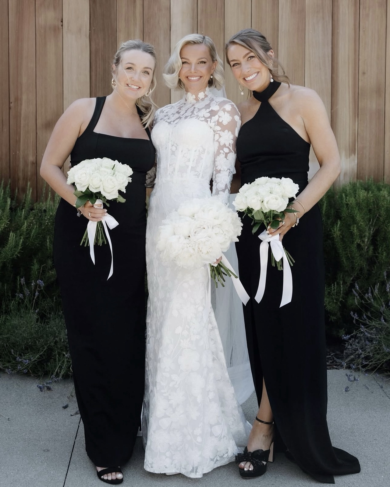 revolve black tie bridesmaids dresses ftw 🖤

#LTKParties #LTKStyleTip #LTKWedding