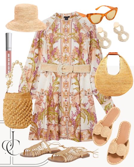 A gorgeous linen floral dress that remains center stage with unique and neutral accessories.  

Use  code JESS20 for 20% off your purchase from Karen Millen. 

Floral dress, spring dress, hat, sunglasses, earrings 

#LTKshoecrush #LTKover40 #LTKstyletip