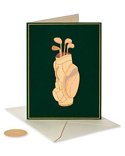 Papyrus Birthday Card (Wood Golf Bag) | Amazon (US)