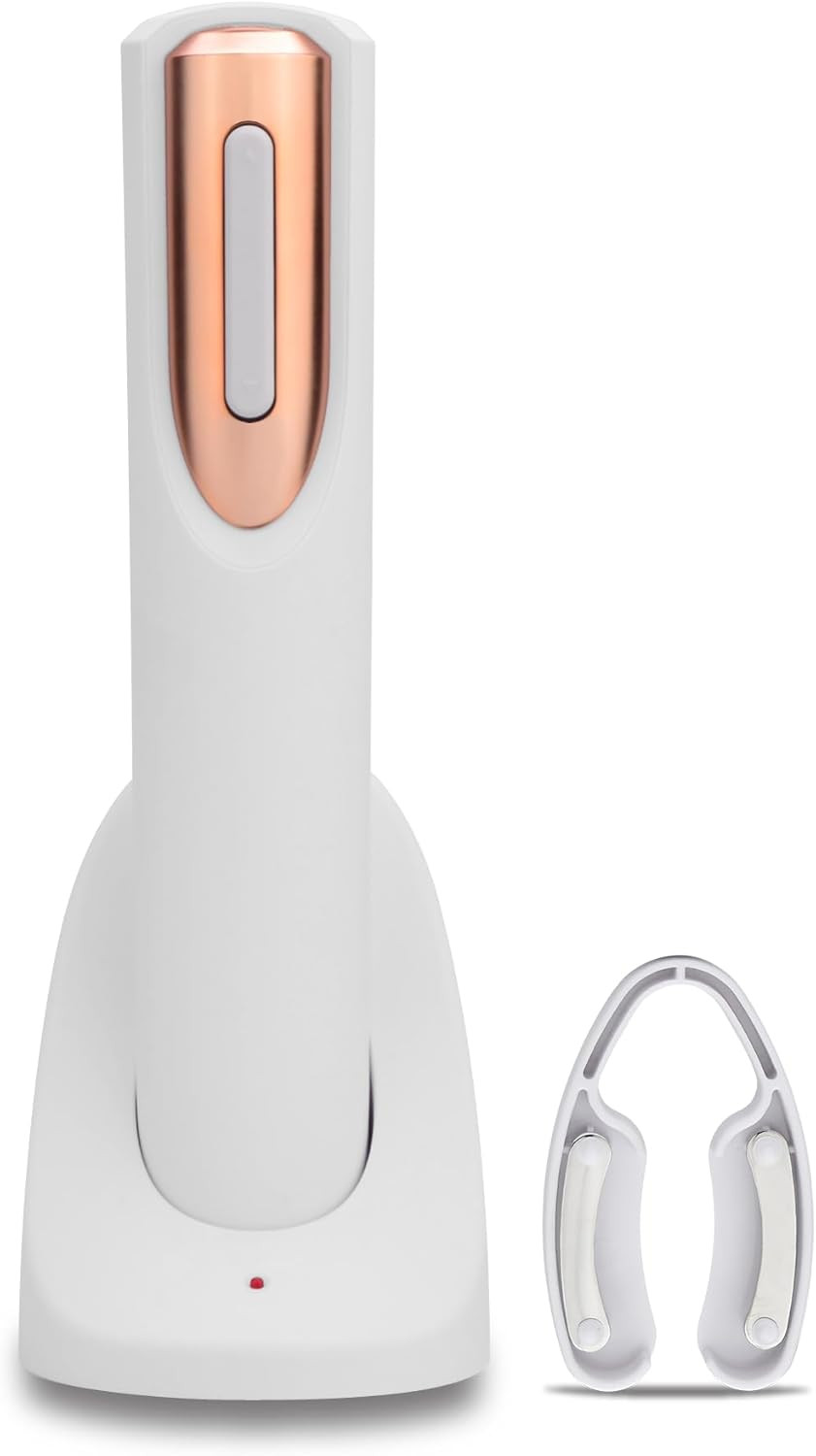 Rechargeable Electric Wine Bottle Opener - Charging Base and Foil Cutter Included with Automatic ... | Amazon (US)