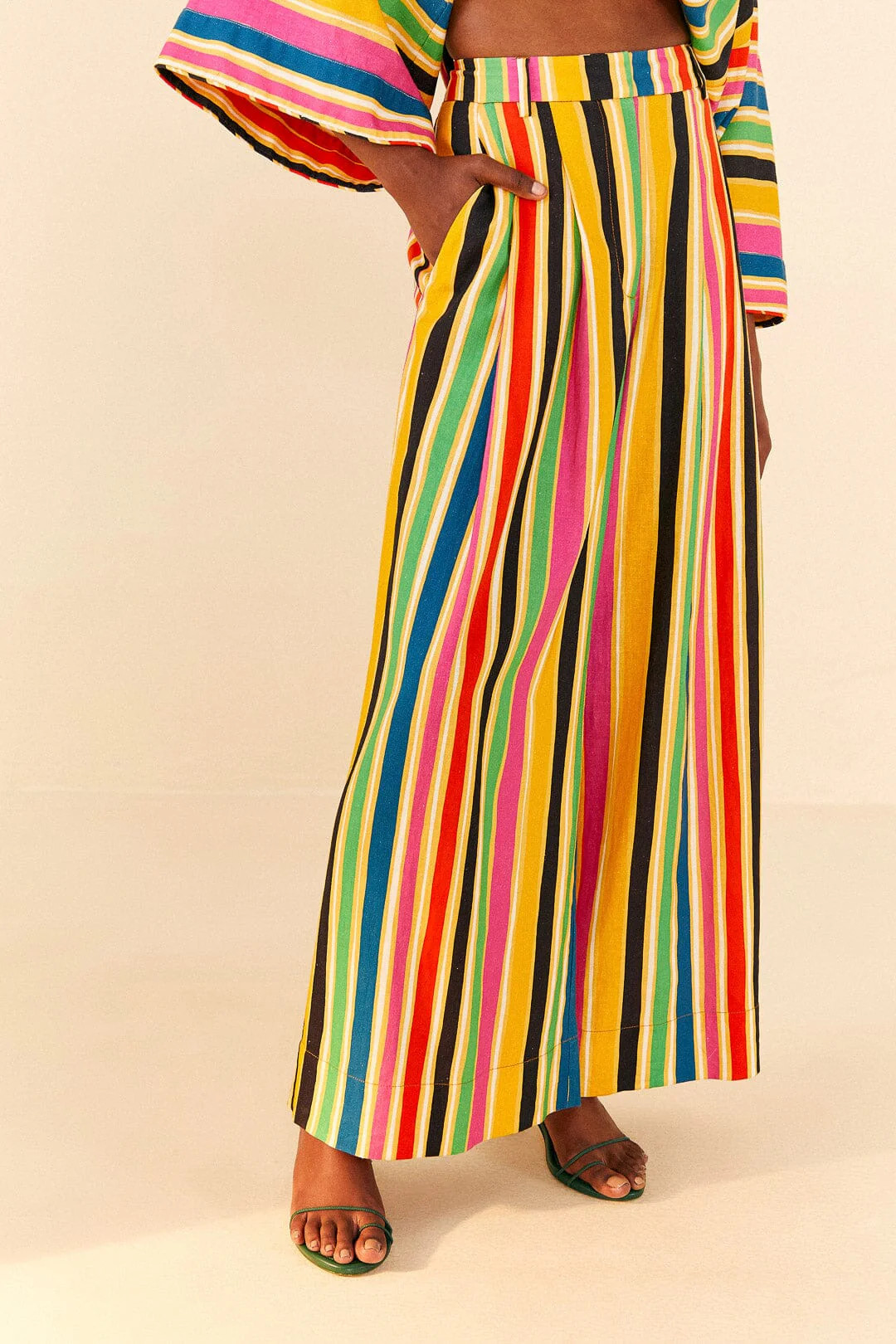 Rainbow Stripes Pants | FarmRio (US)