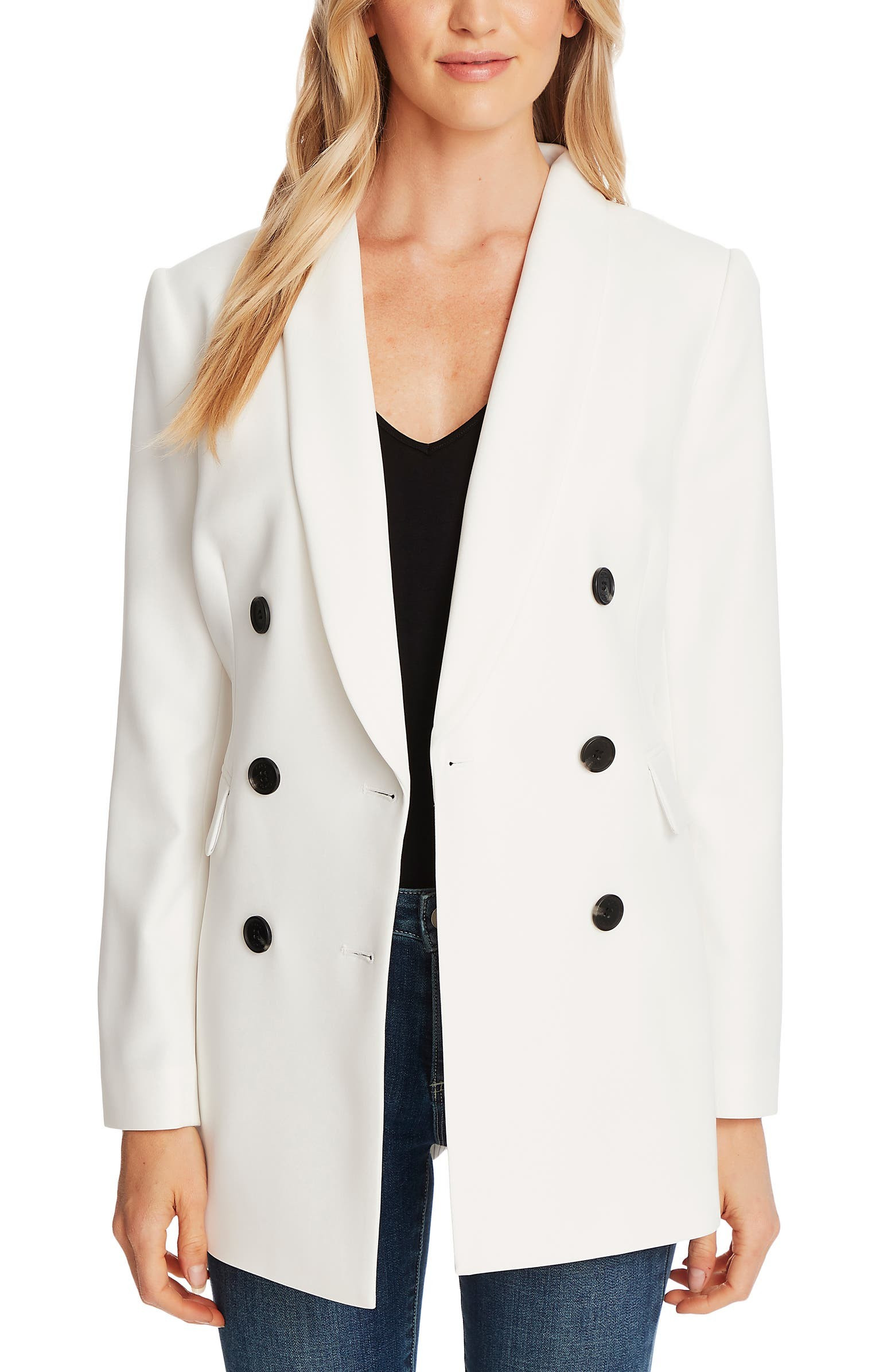 Double Breasted Twill Blazer | Nordstrom
