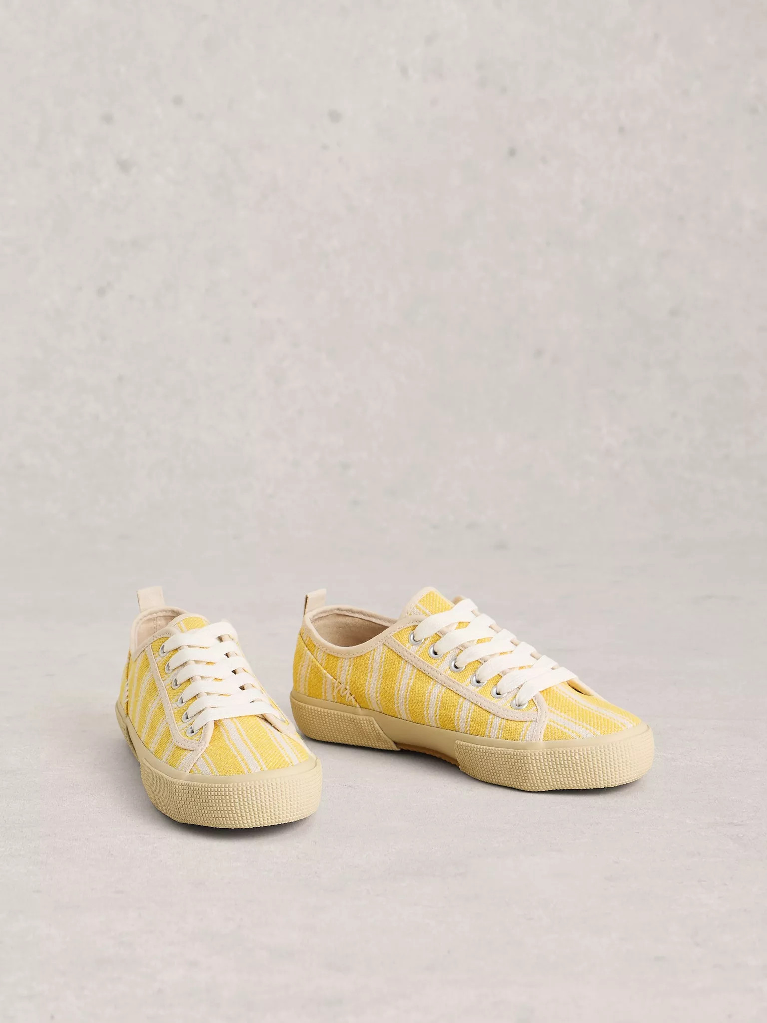 Pippa Lace Up Print Trainer | White Stuff UK