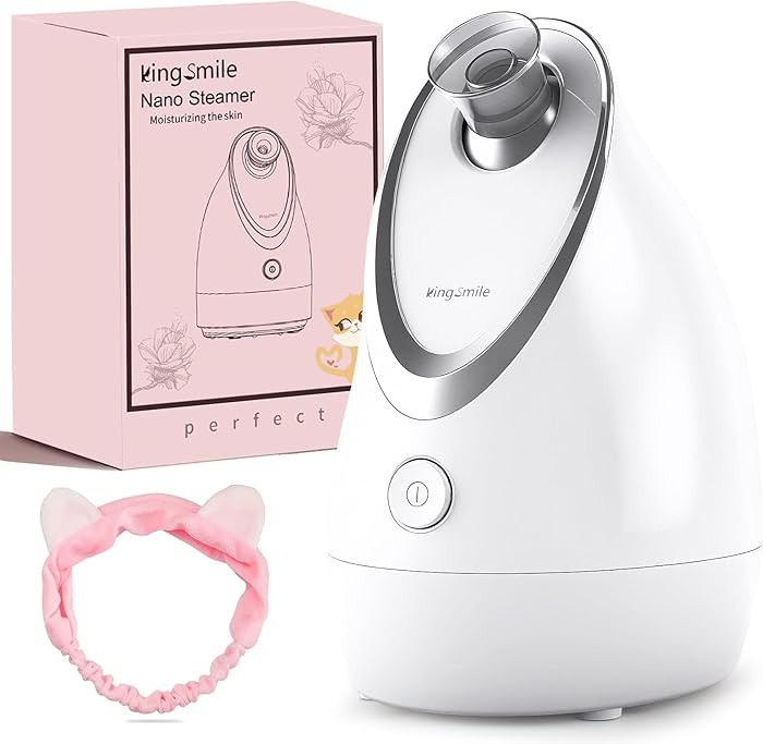 Kingsmile Facial Steamer for Face, 3 in 1 Face Steamer for Facial Deep Cleaning, Compact Nano Ste... | Amazon (US)