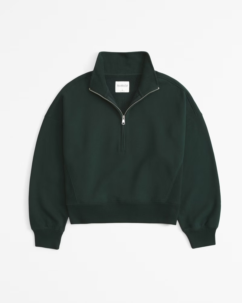 Essential Sunday Half-Zip | Abercrombie & Fitch (US)