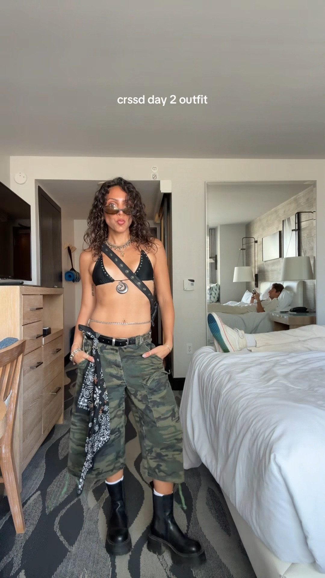 what I wore to crssd day 2 🖤🐍

#LTKootd #LTKFestival