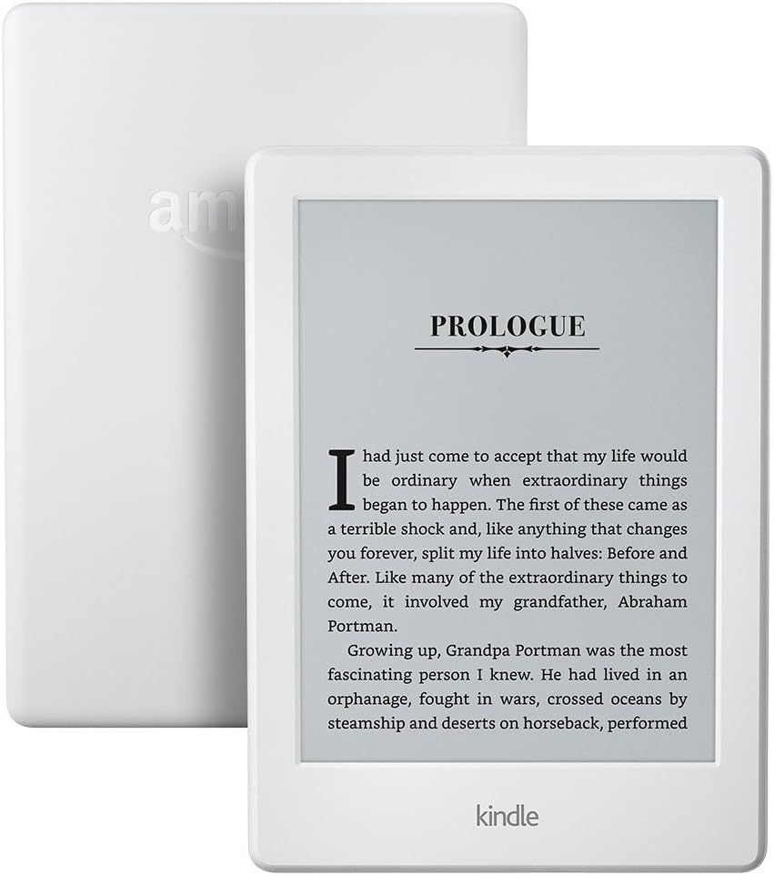 Kindle E-reader (Previous Generation - 8th) - White, 6" Display, Wi-Fi, Built-In Audible - Includ... | Amazon (US)