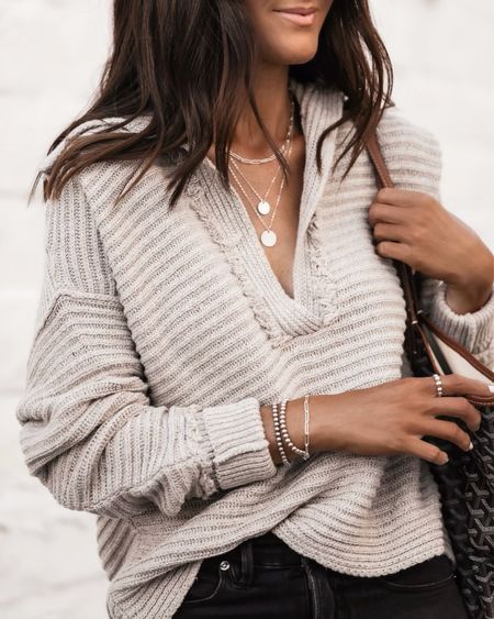Found my sweater in stock and on sale! 25% off. 
Free people sweater, back in stock, StylinByAylin 

#LTKunder100 #LTKstyletip #LTKSeasonal