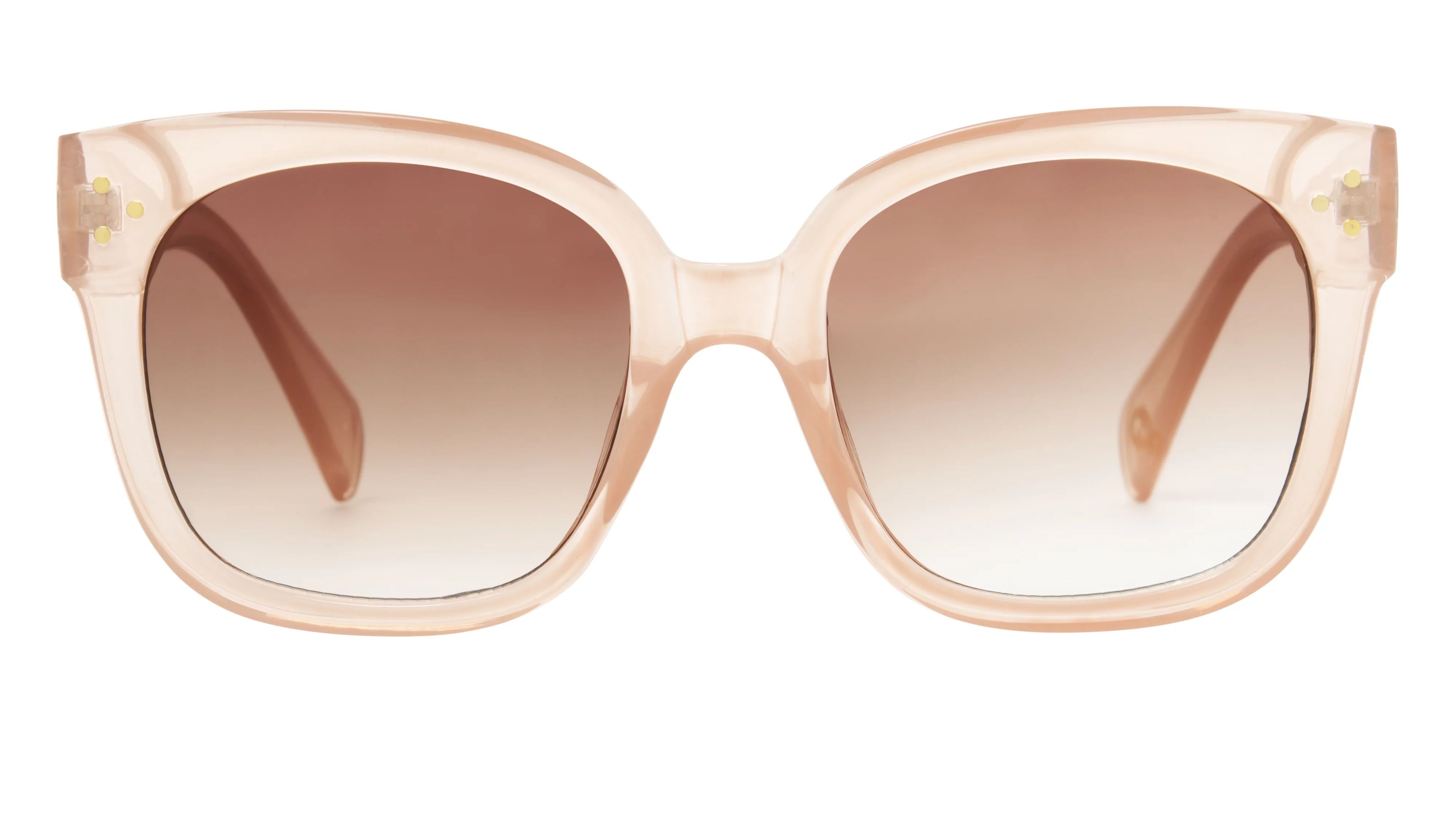 Time and Tru Women's Square Sunglasses, Pink | Walmart (US)