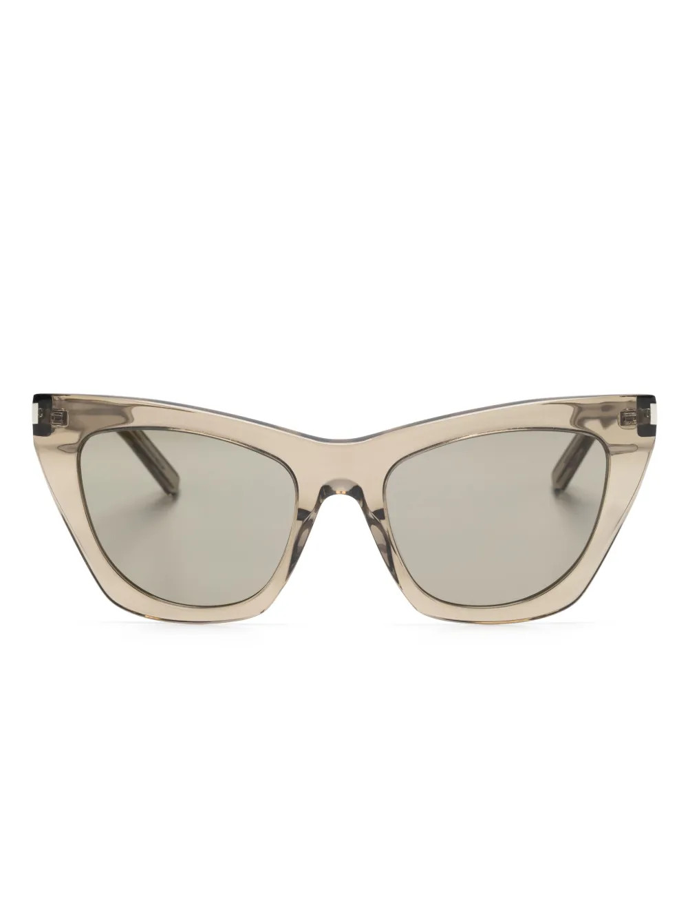Saint Laurent Eyewear Kate Sunglasses | Brown | FARFETCH JO | Farfetch Global