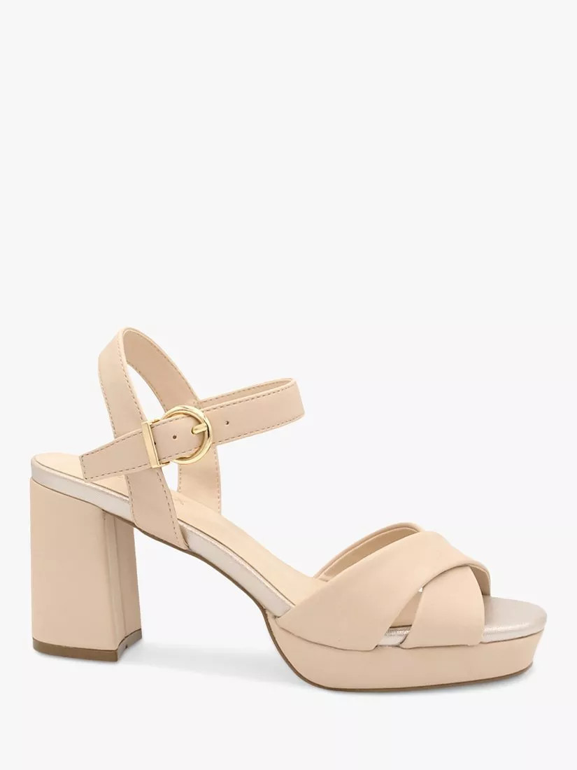 Paradox London Leya High Block Heeled Sandals | John Lewis (UK)