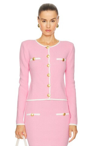 L'Academie by Marianna Millie Jacket in Pink from Revolve.com | Revolve Clothing (Global)