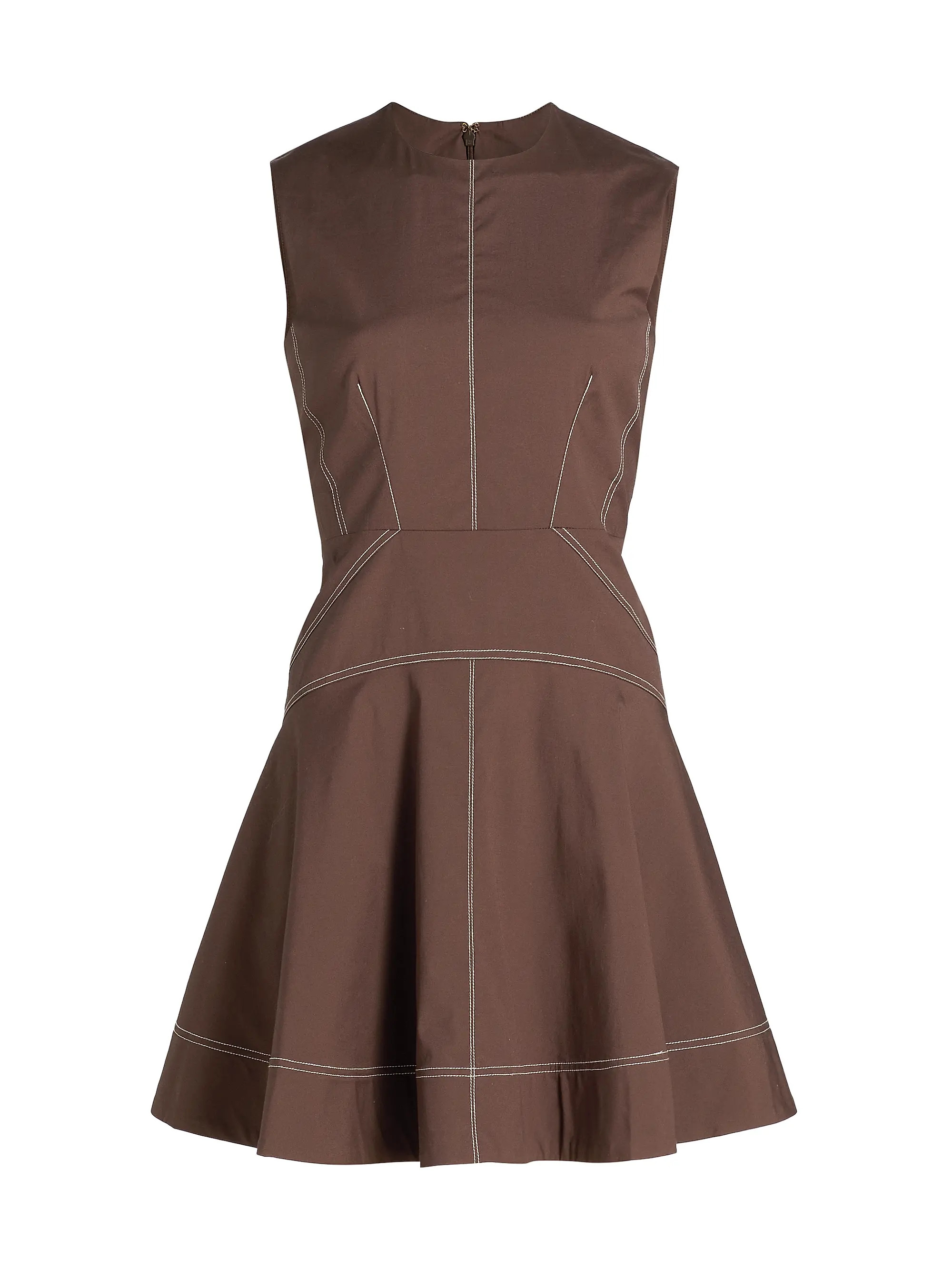 Veronica Beard Karrigan Cotton Minidress | Saks Fifth Avenue | Saks Fifth Avenue