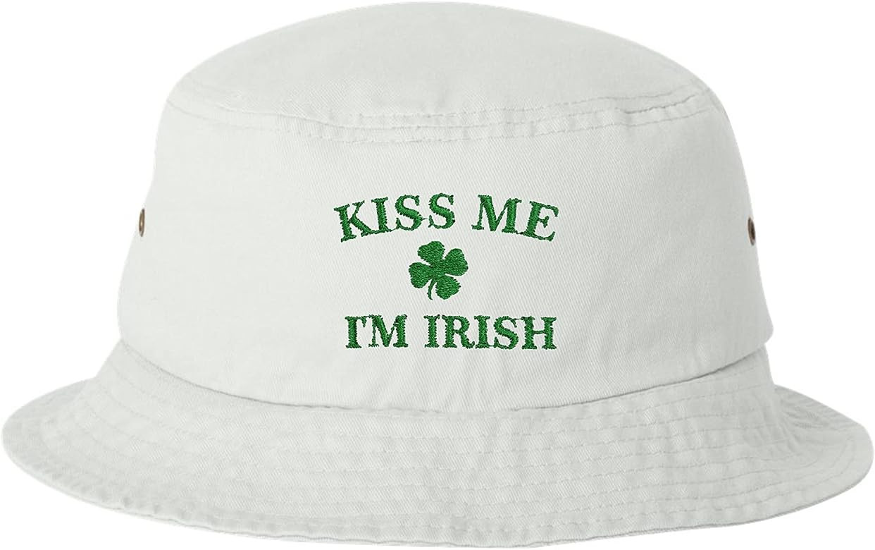 Go All Out Adult Kiss Me I'm Irish Embroidered Cap Dad Hat | Amazon (US)