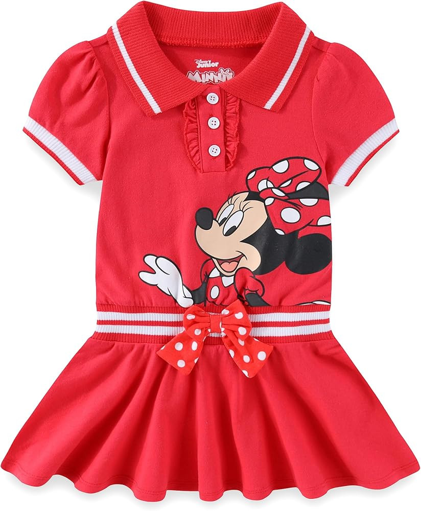 Disney Minnie Mouse Girls Tennis Dress for Toddler and Big Kids | Amazon (US)