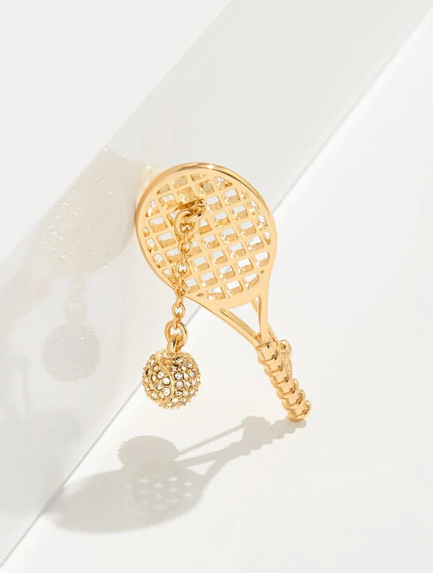 Tennis Match Brooch | Talbots