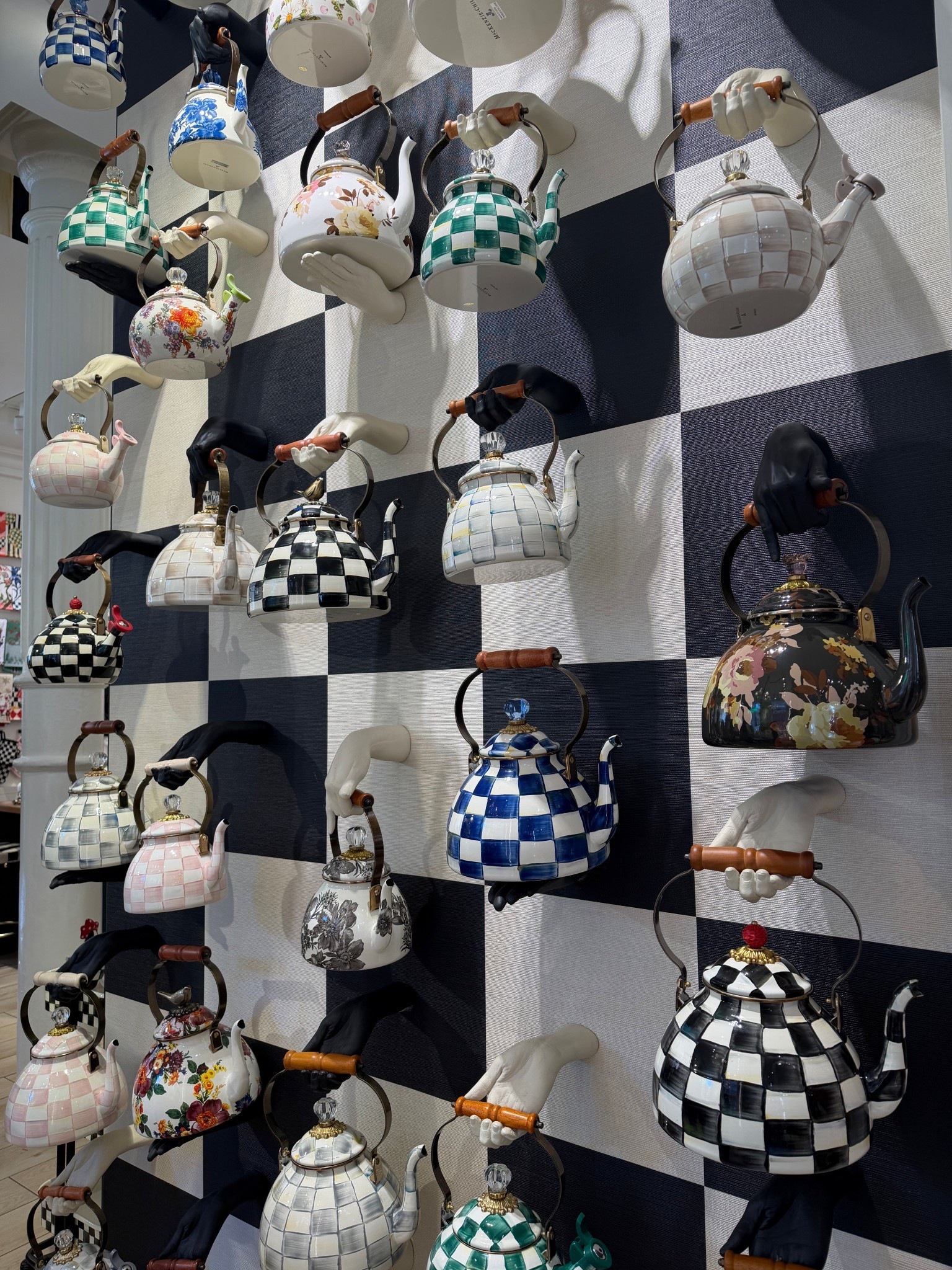 MacKenzie-Childs lovers!!! I went to the MacKenzie-Childs Soho NYC store this weekend and OMG 😭💗 the Courtly Check teapots, Rosy Check teapots, enamel teapots, ALL of it… I was swoooooning. If you’re shopping for MacKenzie-Childs gifts, kitchen decor, holiday hostess gifts, or the best luxury teapot, these are MUST-sees.

Linking my favorite 4-cup enamel teapots, small teapots, and collector pieces below ☕✨

#mackenziechilds #mackenziechildsteapot #courtlycheck #rosycheck #kitchendecor #teapotcollection #homedecorfinds #ltkhome #ltkfinds #christmasgiftideas #holidaygifts #kitchenfavorites #nycshopping #sohonyc #luxuryhomefinds #teapotlover #hostessgift

#LTKCyberWeek 

#LTKHome #LTKHoliday #LTKGiftGuide