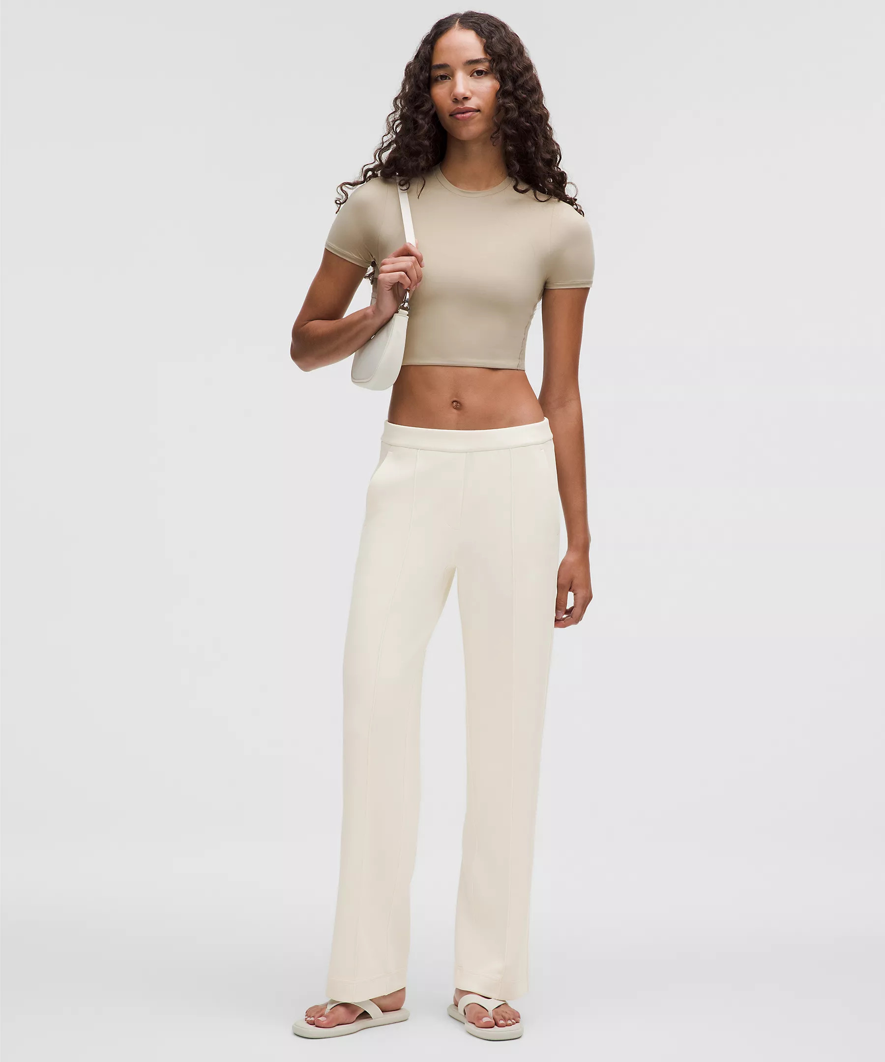 Softstreme Pintuck Mid-Rise Pant | Lululemon (US)