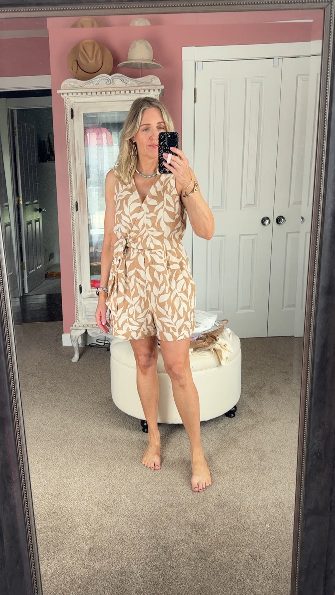 This chic linen romper is only $21 during Target Circle Week! Size down. Wearing a small.

Target Circle Week, Target Style, Target Fashion, Target Fashion Finds, Affordable Fashion, summer outfit, romper, jumpsuit 

#LTKSaleAlert #LTKSummerSales #LTKFindsUnder50