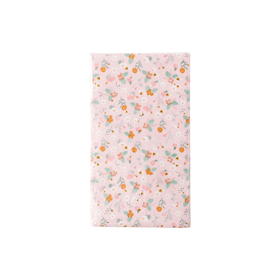 Ditsy Heart Floral Guest Towel | My Mind's Eye