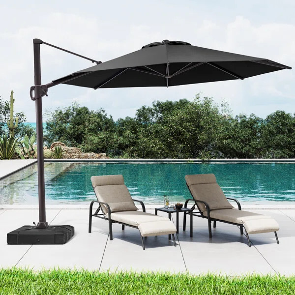 Gerstner 129.53'' Cantilever Umbrella | Wayfair North America