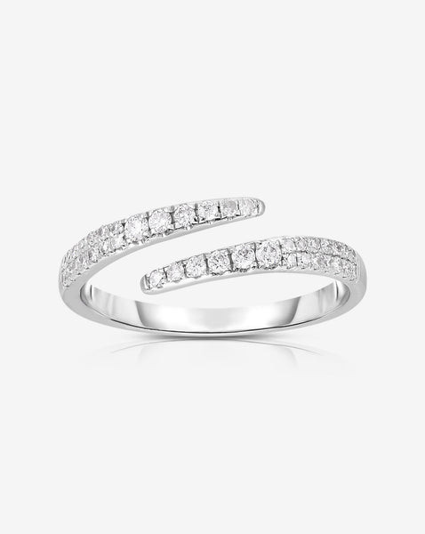 Open Diamond Wrap Ring | Ring Concierge