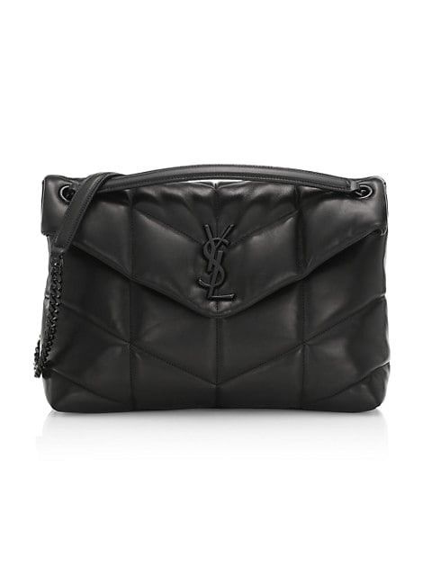 Medium Loulou Puffer Leather Shoulder Bag - YSL Bag | Saks Fifth Avenue